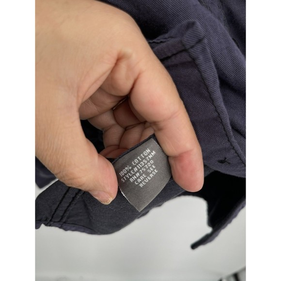 BKE Men's Size XXL Standard Fit Button Blue Long Sleeve Shirt - Picture 5 of 8